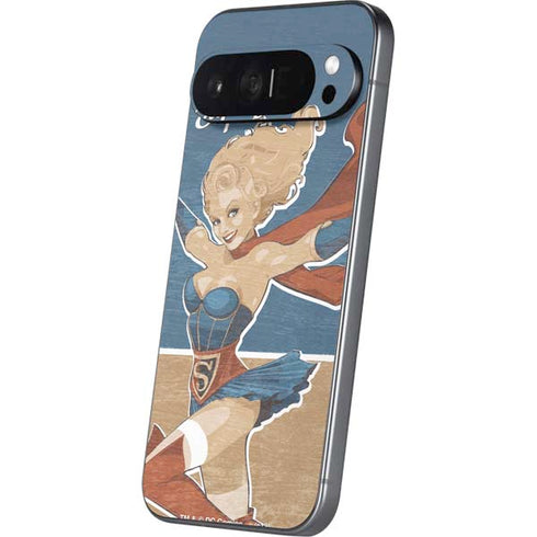 DC Comics Bombshells Supergirl Pixel 9 Pro XL Skin